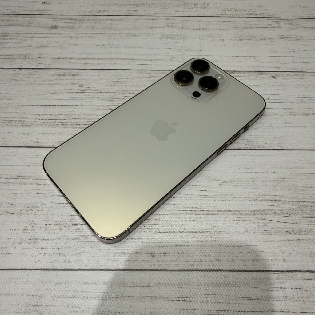 SIMロック解除(au)iPhone14ProMAX 256GB ゴールド MQ9D3J/A