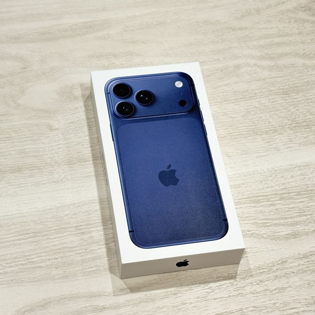 国内版SIMフリー iPhone17ProMax 256GB ディープブルー MFYA4J/A