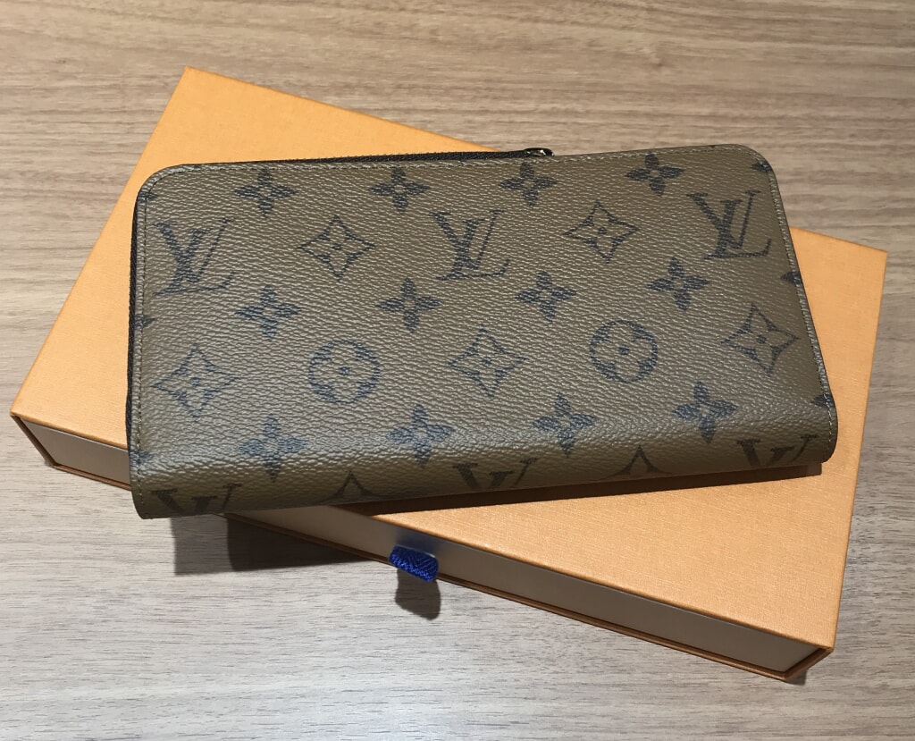 ルイヴィトン ジッピーウォレット モノグラム リバース M82444