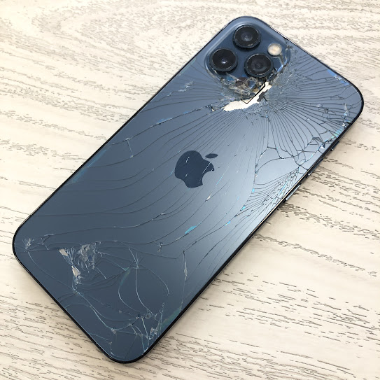 SIMロック解除(au) iPhone12 Pro 128GB パシフィックブルー MGM83J/A