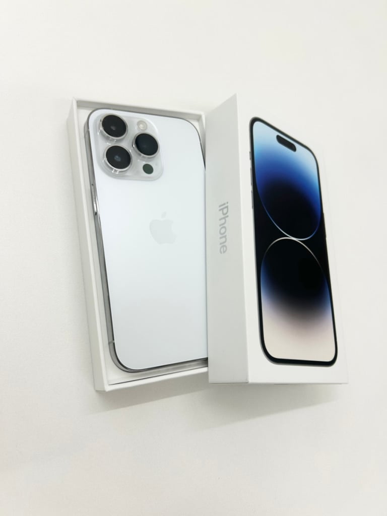 SIMロック解除(Softbank) iPhone14Pro 256GB シルバー MQ0Y3J/A
