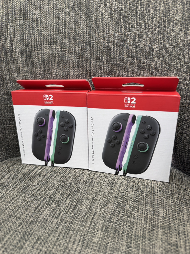 Nintendo Switch Joy-Con 2 (L) ライトパープル/(R) ライトグリーン