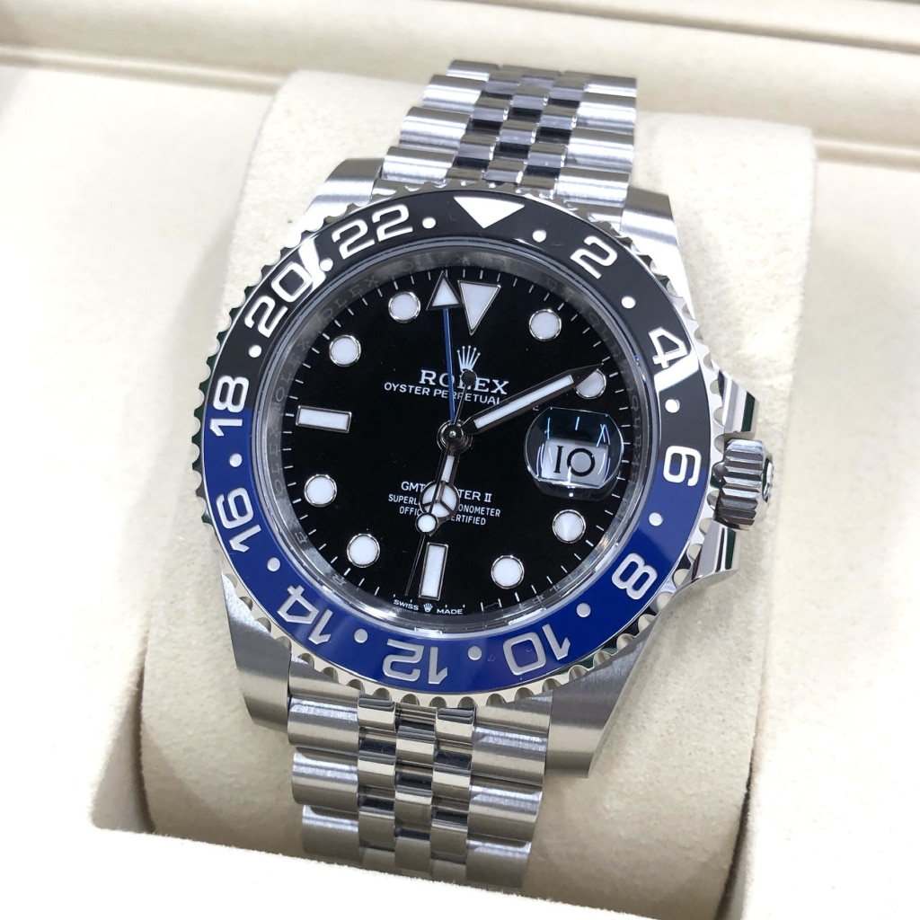 ロレックス GMTマスターⅡ ジュビリーブレス 126710BLNR