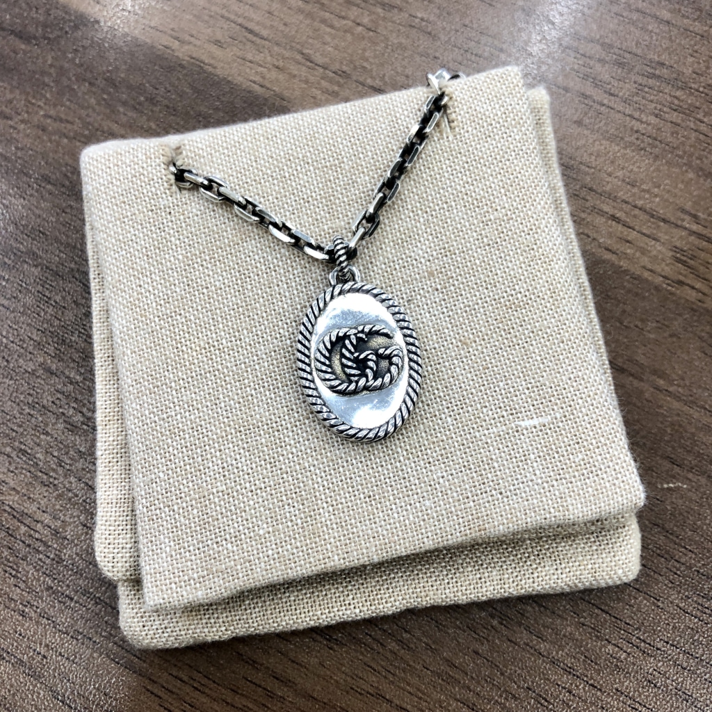 グッチ GGモチーフ ネックレス SV925