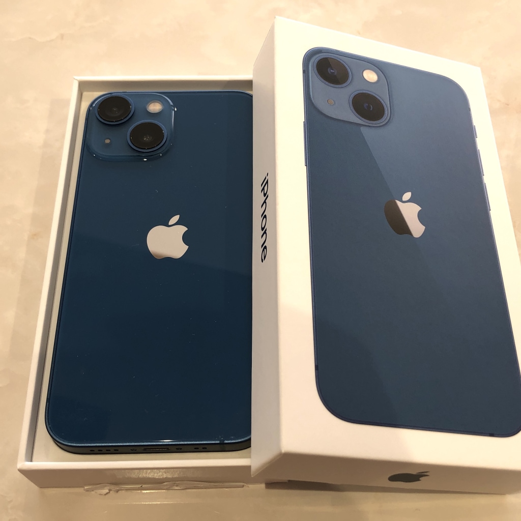 国内版SIMフリー iPhone13mini 128GB ブルー MLJH3J/A