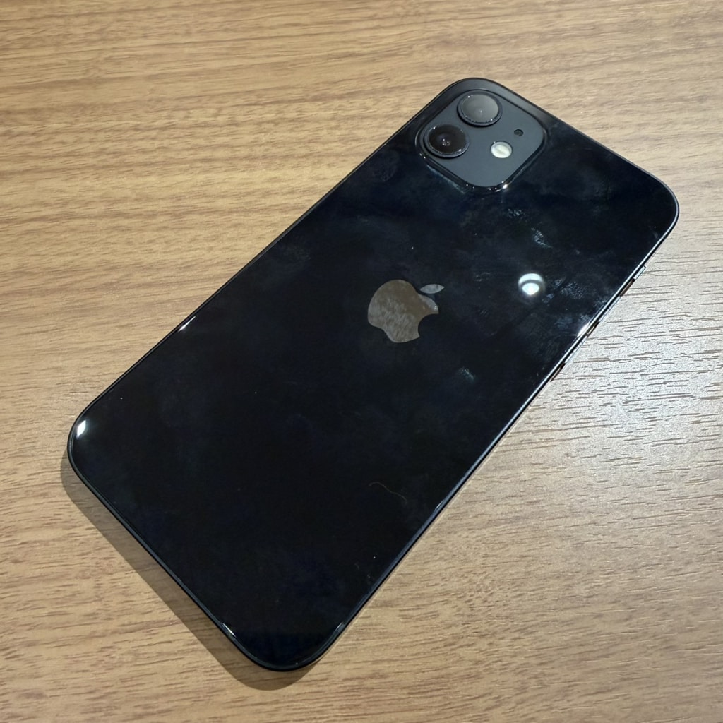 SIMロック解除(au) iPhone12 64GB ブラック MGHN3J/A