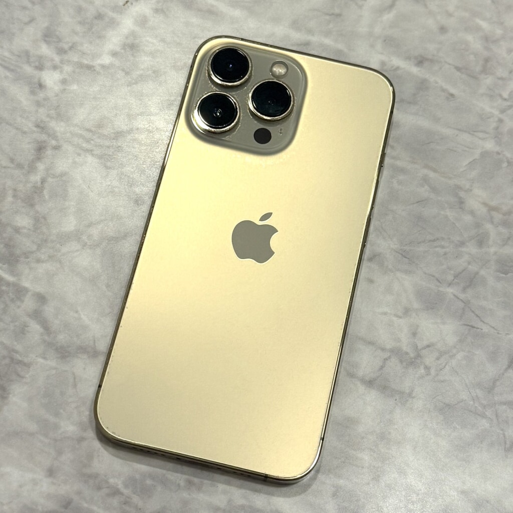 SIMロック解除(au)	iPhone13Pro 128GB ゴールド MLUH3J/A