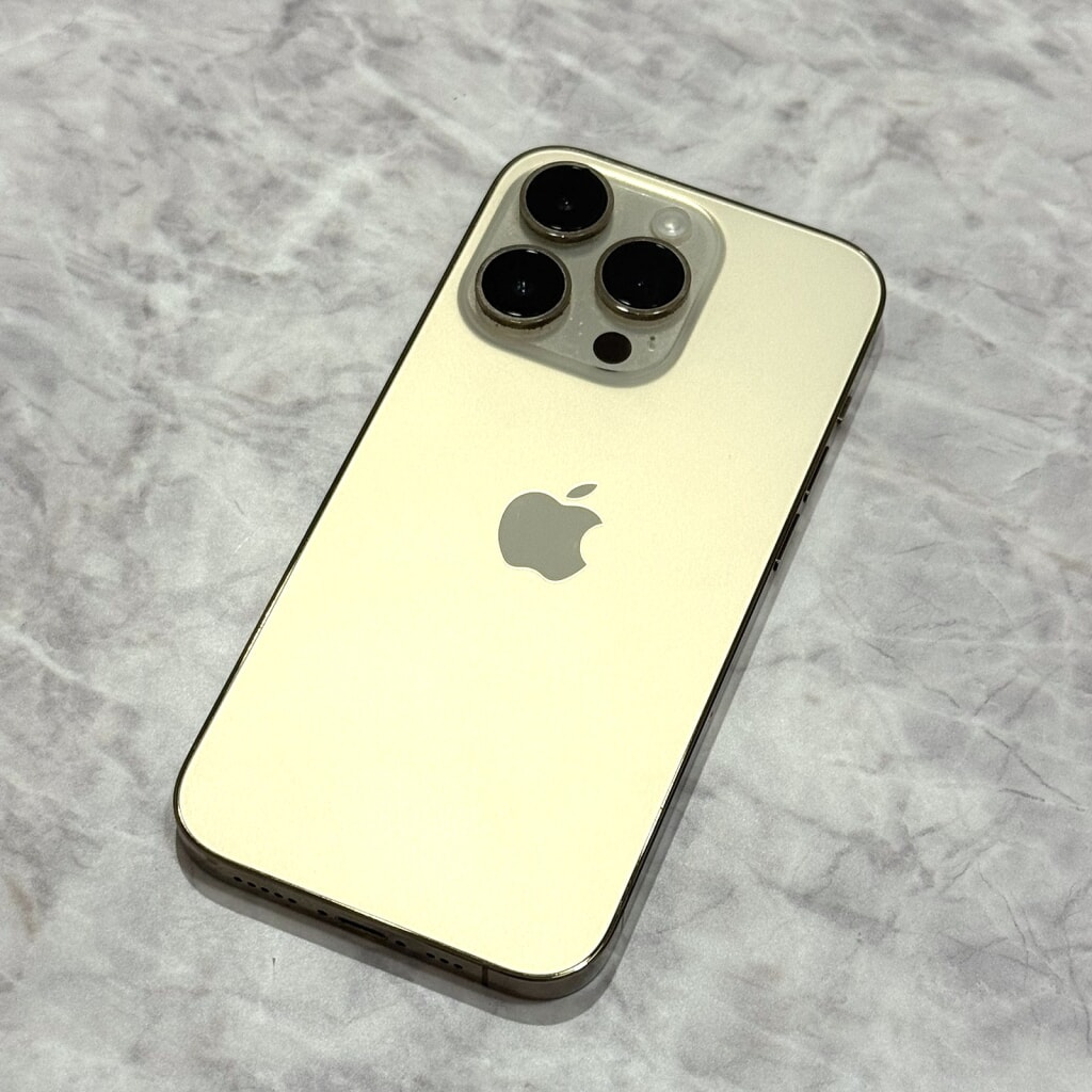 SIMロック解除(au) iPhone14Pro 256GB ゴールド MQ173J/A