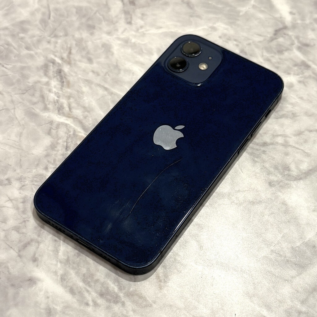 SIMロック解除(au) iPhone12 64GB ブルー MGHR3J/A