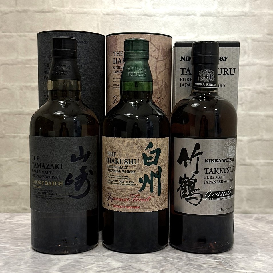 ウイスキー サントリー お酒 まとめ(白州/山崎/竹鶴)