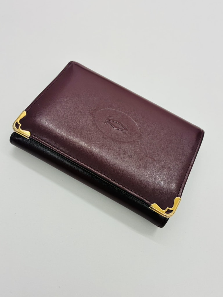 カルティエ マストライン  三つ折り財布 L3000468