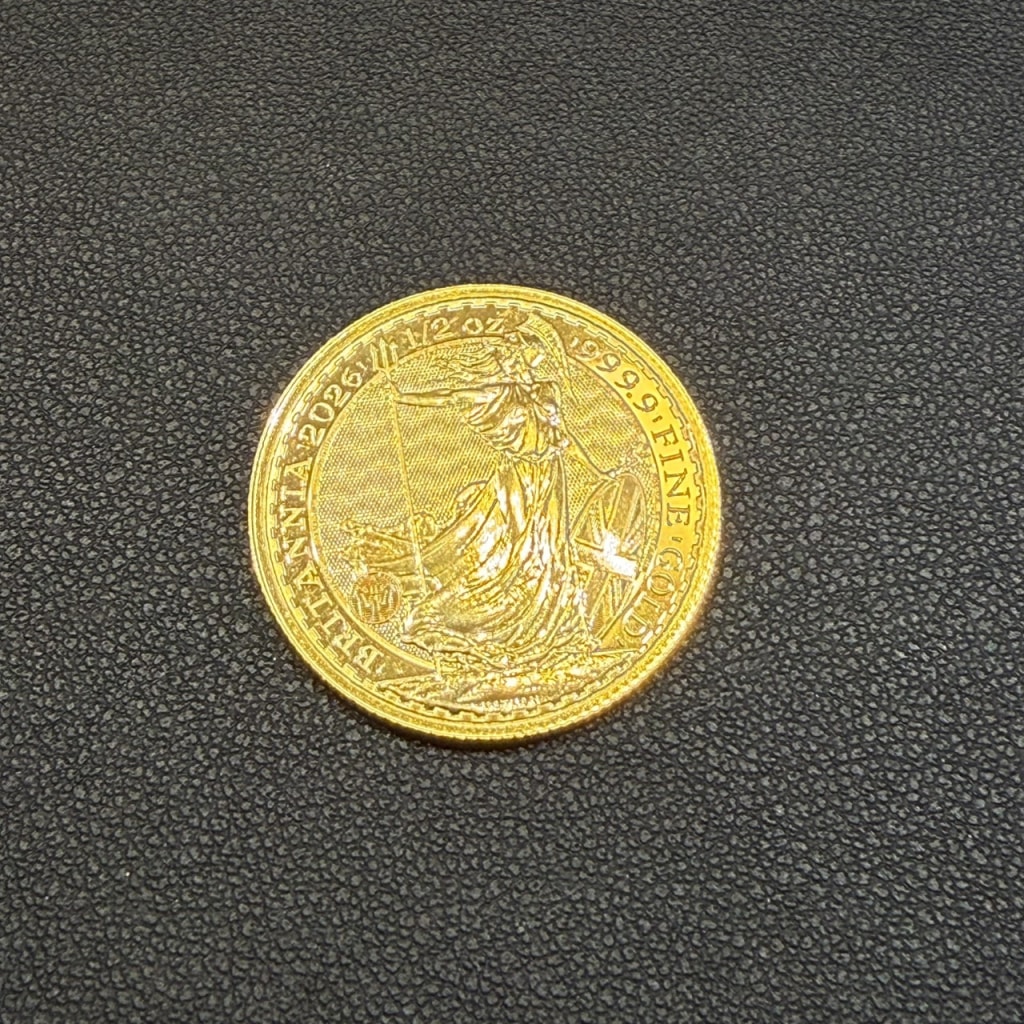 ブリタニア金貨 チャールズ3世 1/2oz