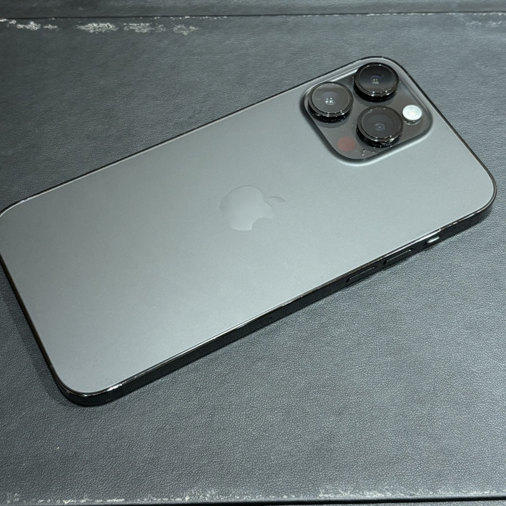 SIMロック解除(Softbank) iPhone14ProMAX 256GB スペースブラック MQ9A3J/A