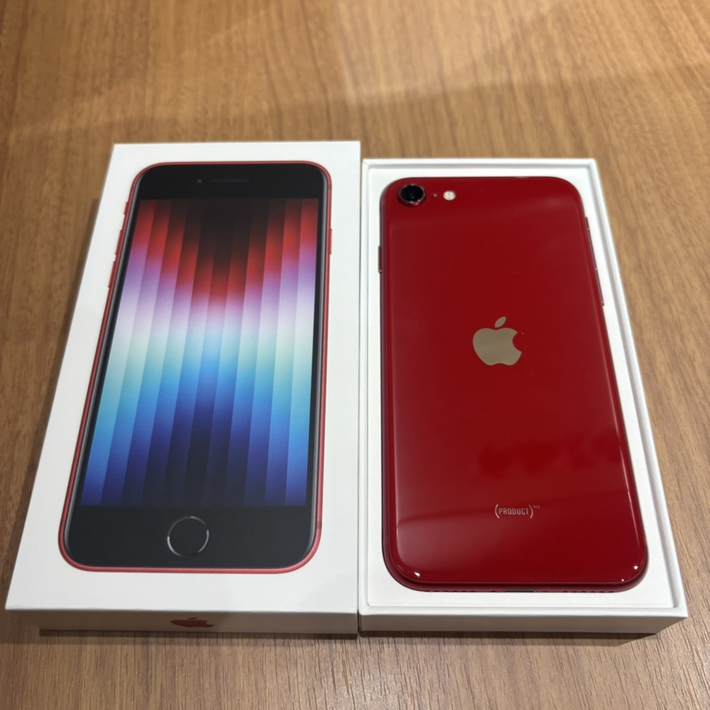 SIMロック解除(au) iPhone13 128GB レッド MLNF3J/A