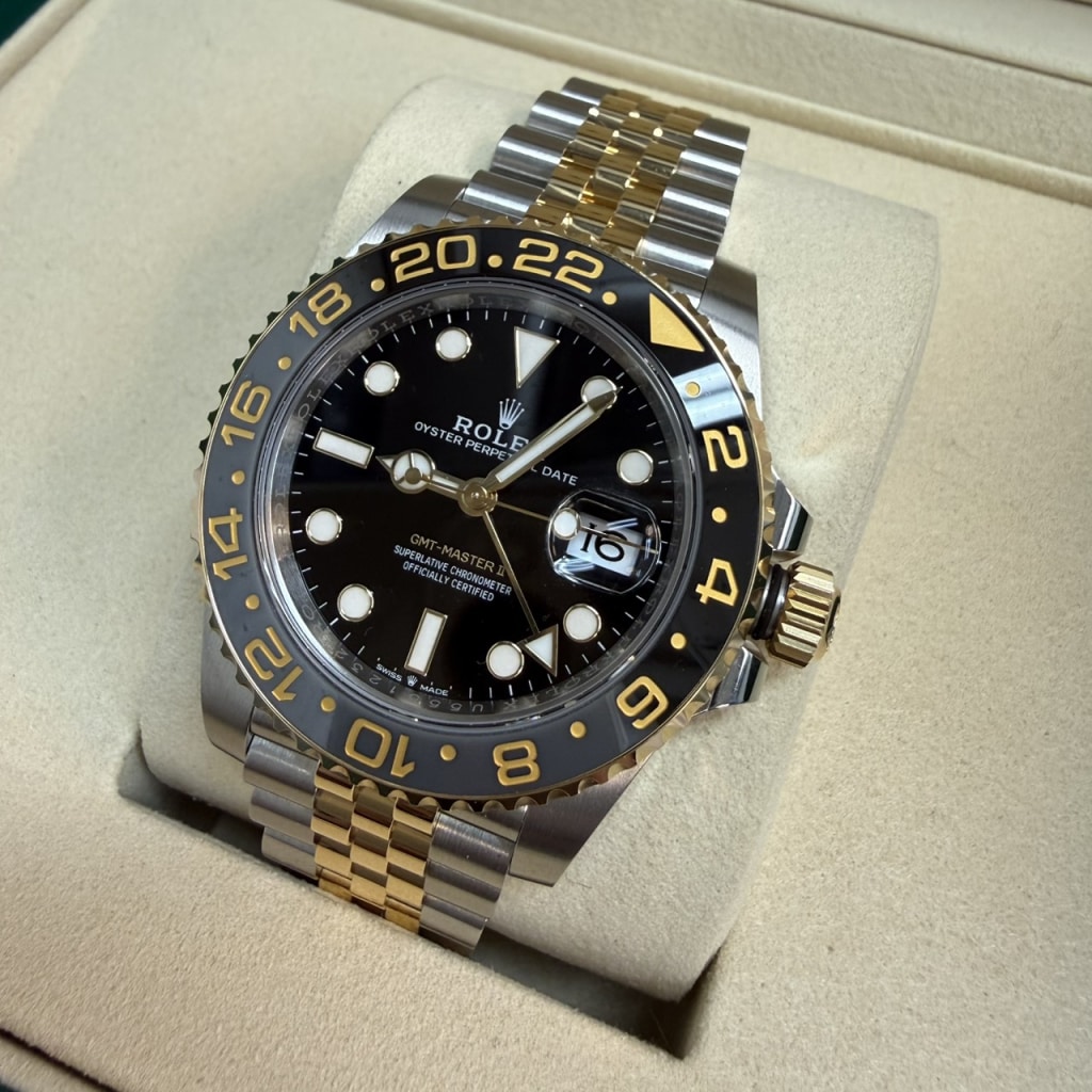 ロレックス GMTマスターⅡ ジュビリーブレス 126713GRNR