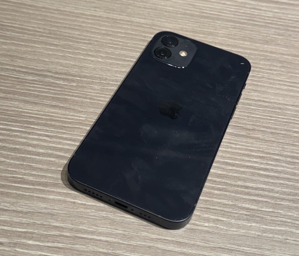 SIMロック解除(docomo) iPhone12 64GB ブラック MGHN3J/A