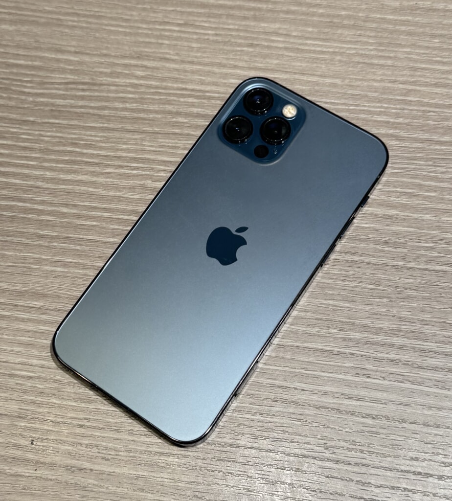 SIMロック解除(Softbank) iPhone12 Pro 256GB パシフィックブルー MGMD3J/A