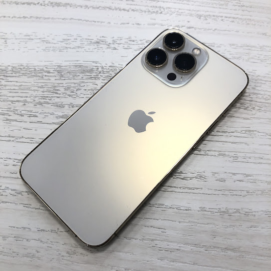 SIMロック解除(Softbank) iPhone13Pro 128GB ゴールド MLUH3J/A