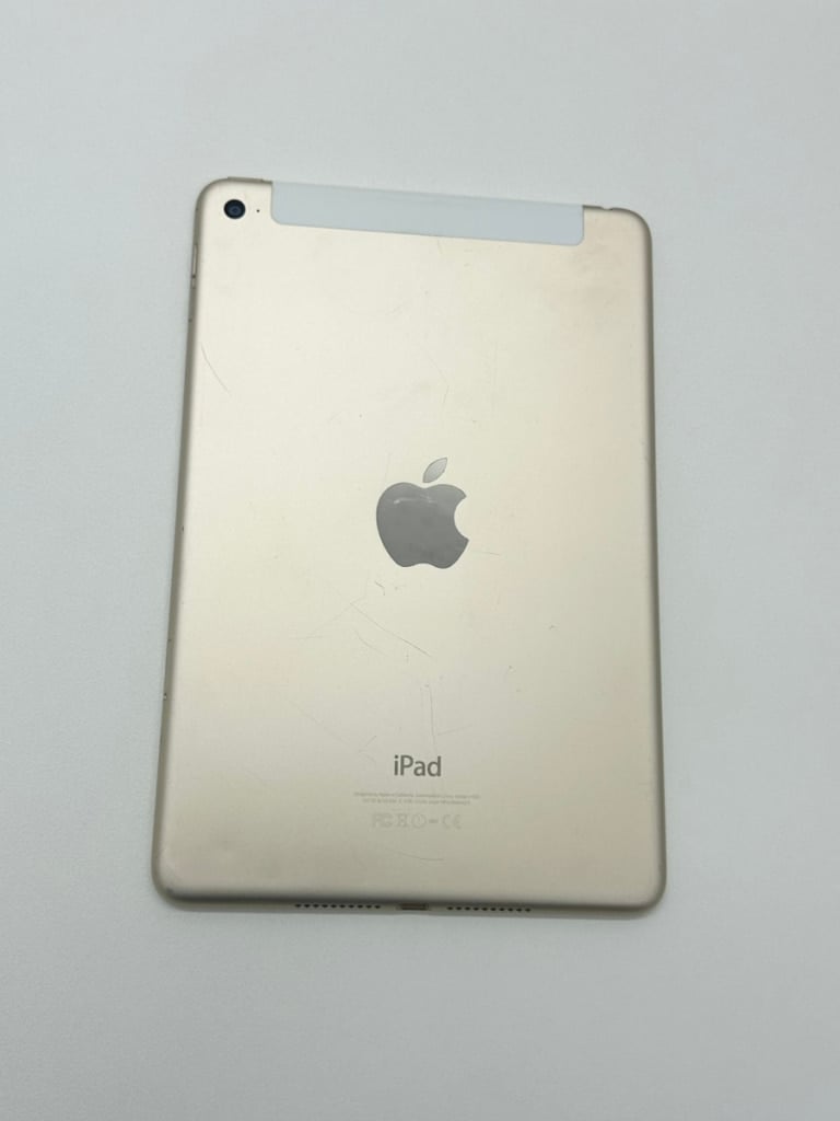 SIMロック解除(au) iPad mini4 Cellularモデル 32GB ゴールド MNWG2J/A