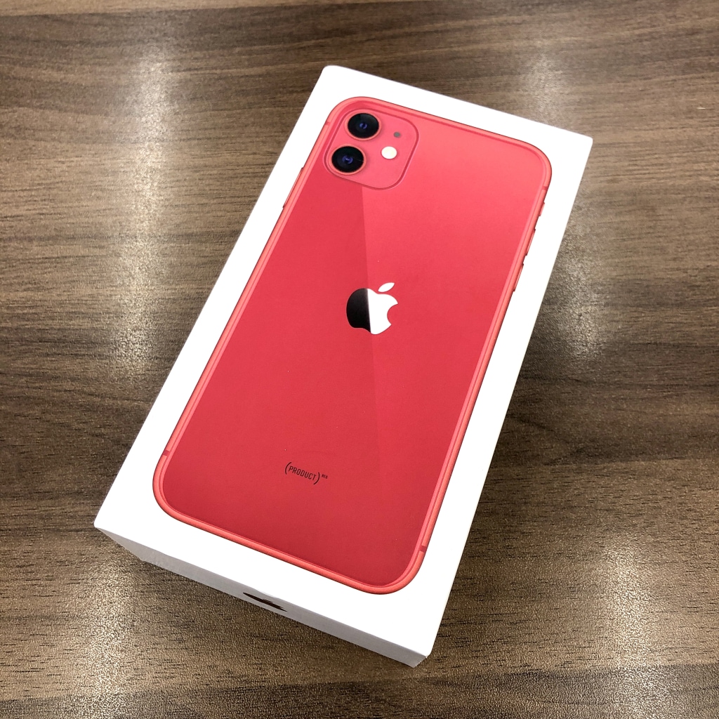 Softbank/SIMロック解除 iPhone11 64GB レッド MWLV2J/A