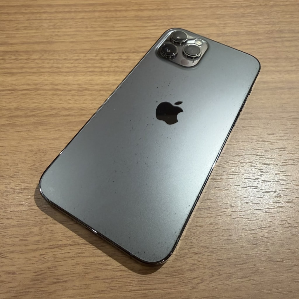 SIMロック解除（Softbank） iPhone12ProMax 128GB グラファイト MGCU3J/A