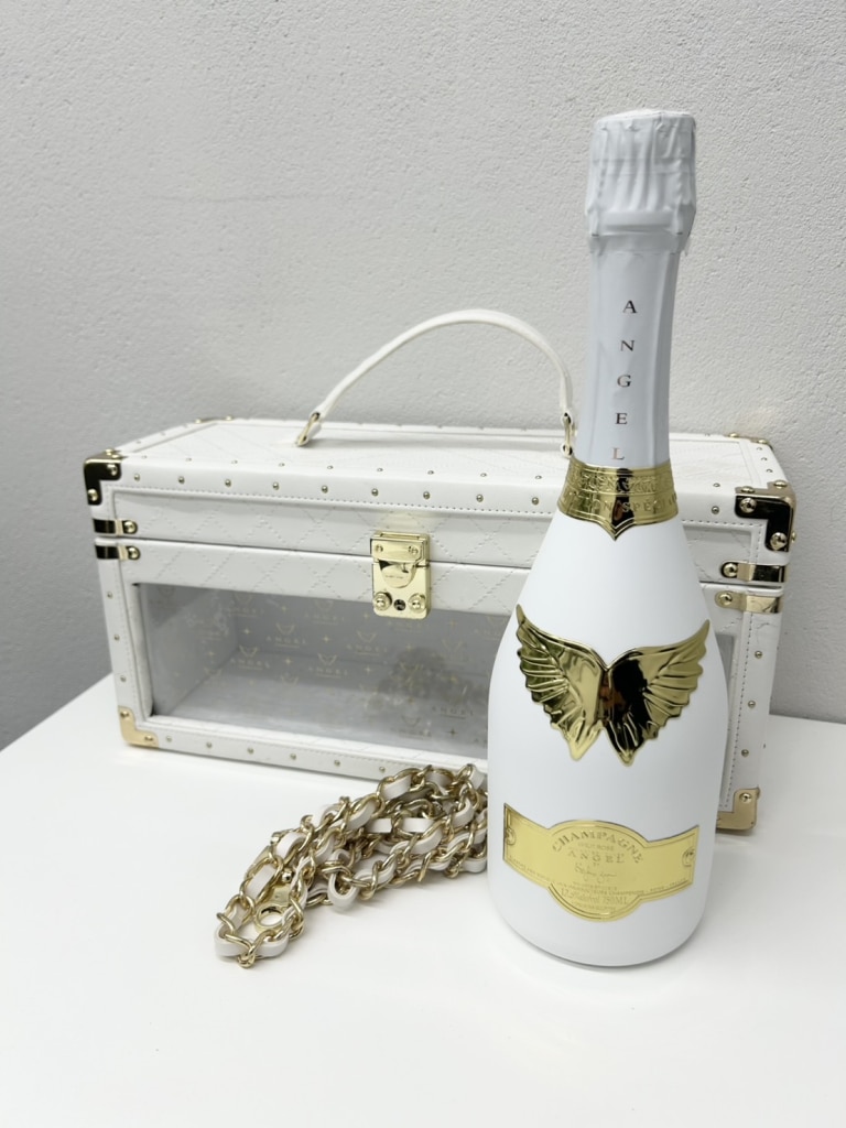 エンジェル シャンパン ブリュット ロゼ ホワイト ホリデーエディション 750ml/12.5度/瓶