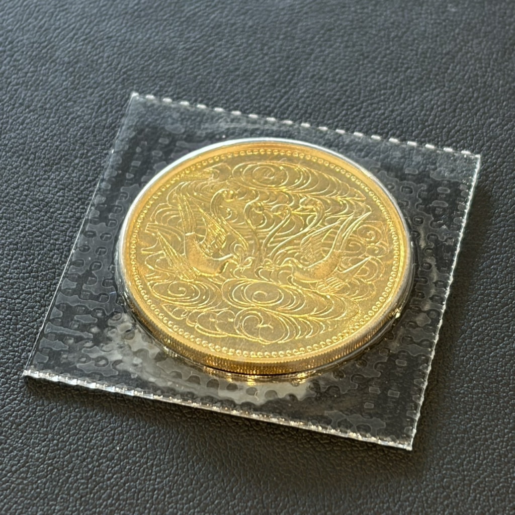 24金/K24 天皇陛下御在位60年記念 10万円金貨
