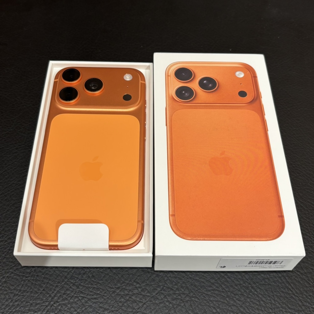 SIMロック解除(docomo) iPhone17 Pro 256GB コズミックオレンジ MG864J/A