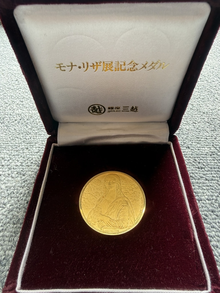 K24(モナリザ展記念金貨)