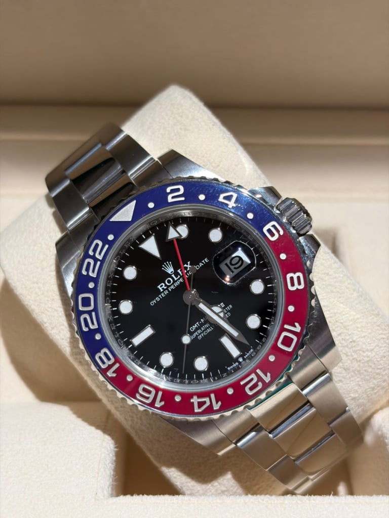 ロレックス GMTマスターⅡ オイスターブレス 126710BLRO