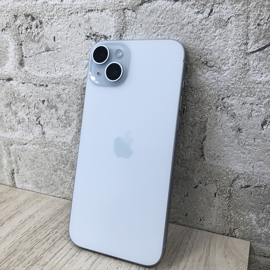SIMロック解除(楽天モバイル) iPhone15Plus 128GB ブルー MU0D3J/A