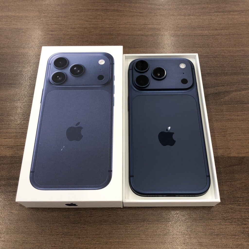 docomo/SIMロック解除 iPhone17Pro 256GB ディープブルー MG874J/A
