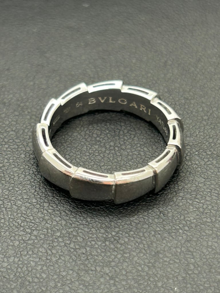 ブルガリ セルペンティ ヴァイパーバンド リング AU750