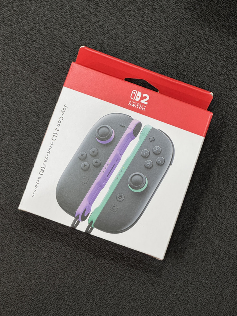Nintendo Switch Joy-Con 2 (L) ライトパープル/(R) ライトグリーン