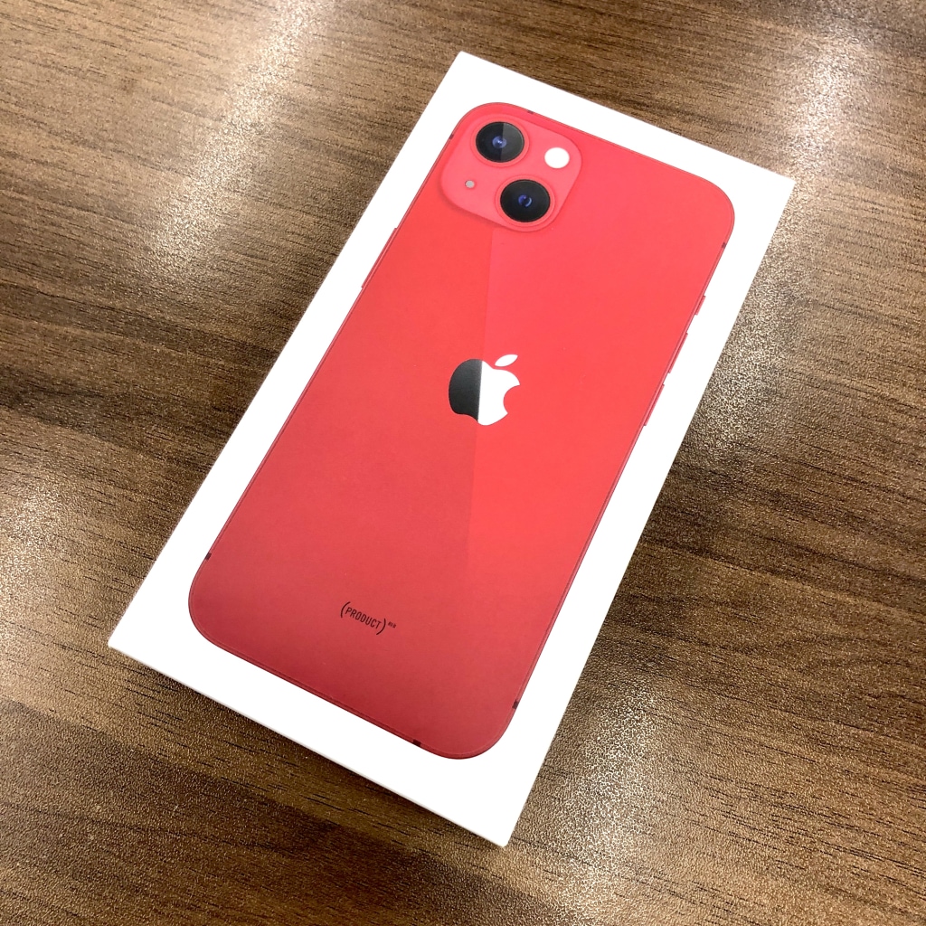 SIMロック解除/Softbank iPhone13 256GB レッド MLNL3J/A