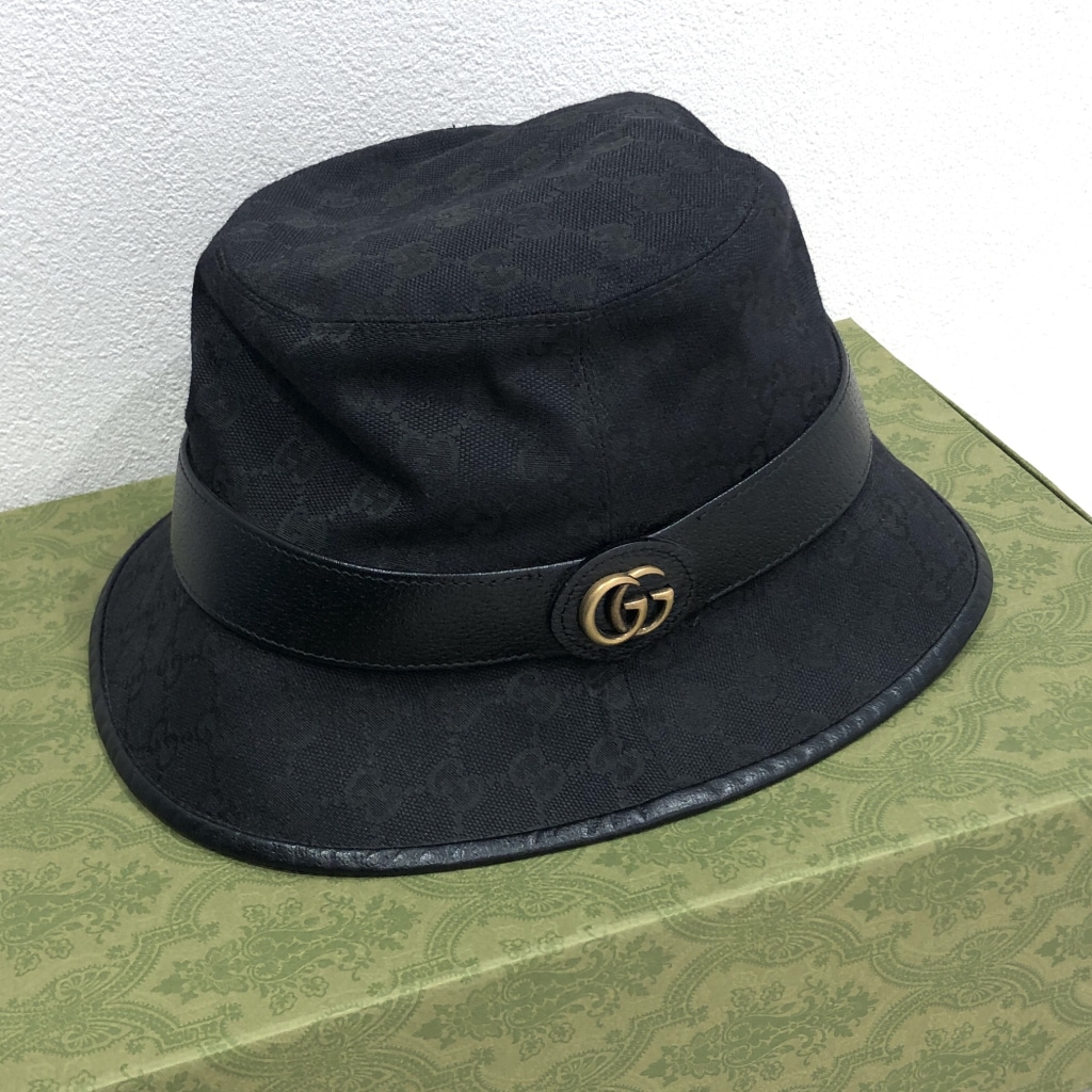 グッチ GGキャンバス バケットハット