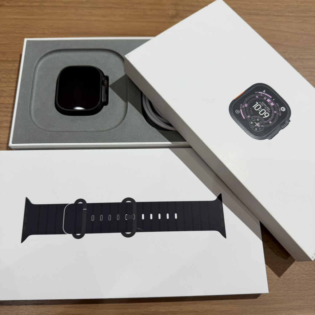 Apple Watch Ultra3 49mm Cellular ブラックチタニウムケース MF0J4J/A