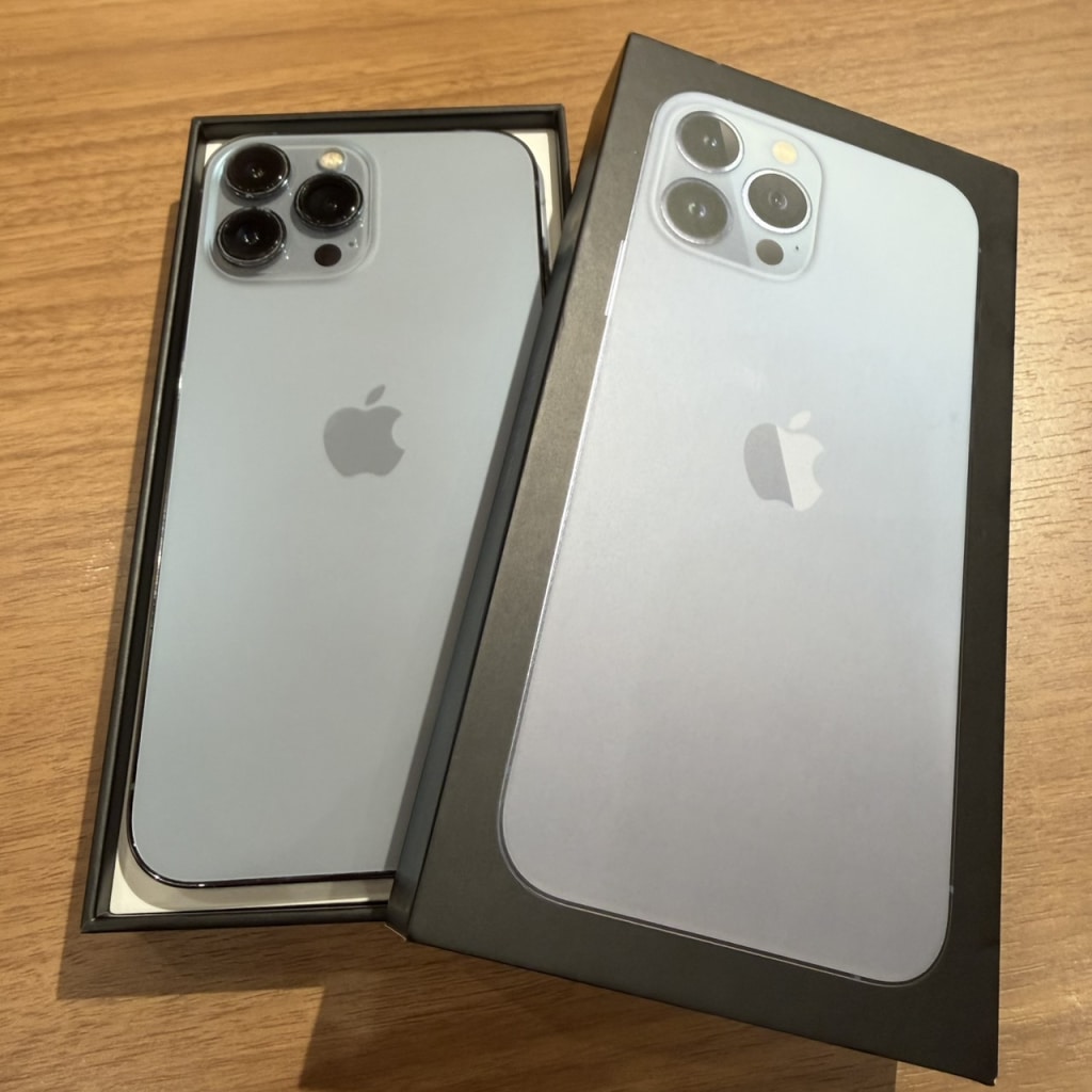 国内版SIMフリー iPhone13ProMax 256GB シエラブルー MLJD3J/A