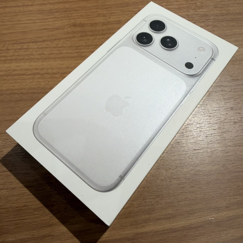 国内版SIMフリー iPhone17 Pro 512GB シルバー MG894J/A