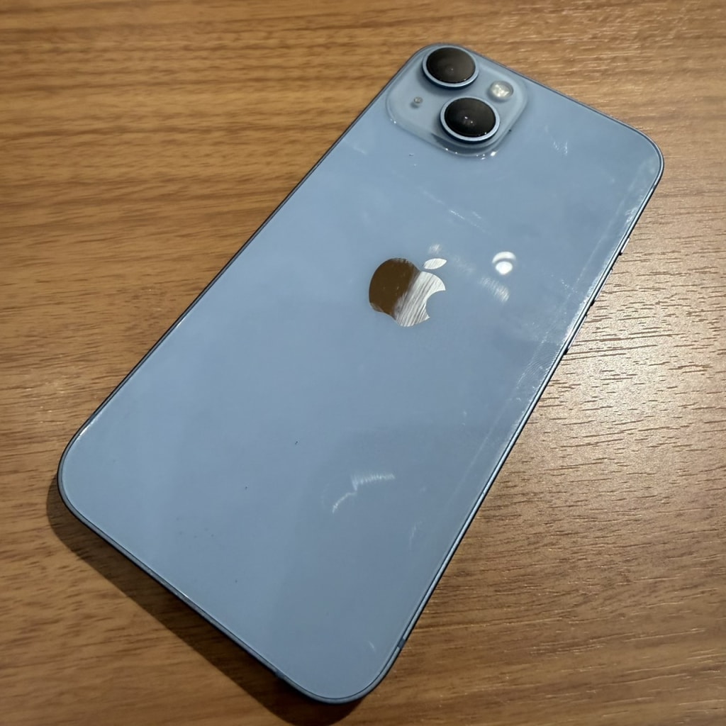 iPhone 14 128GB 本体 SIMロック 解除 ブルー 買取エリートなんば店｜端末｜SIMロック解除(Softbank) iPhone14 128GB