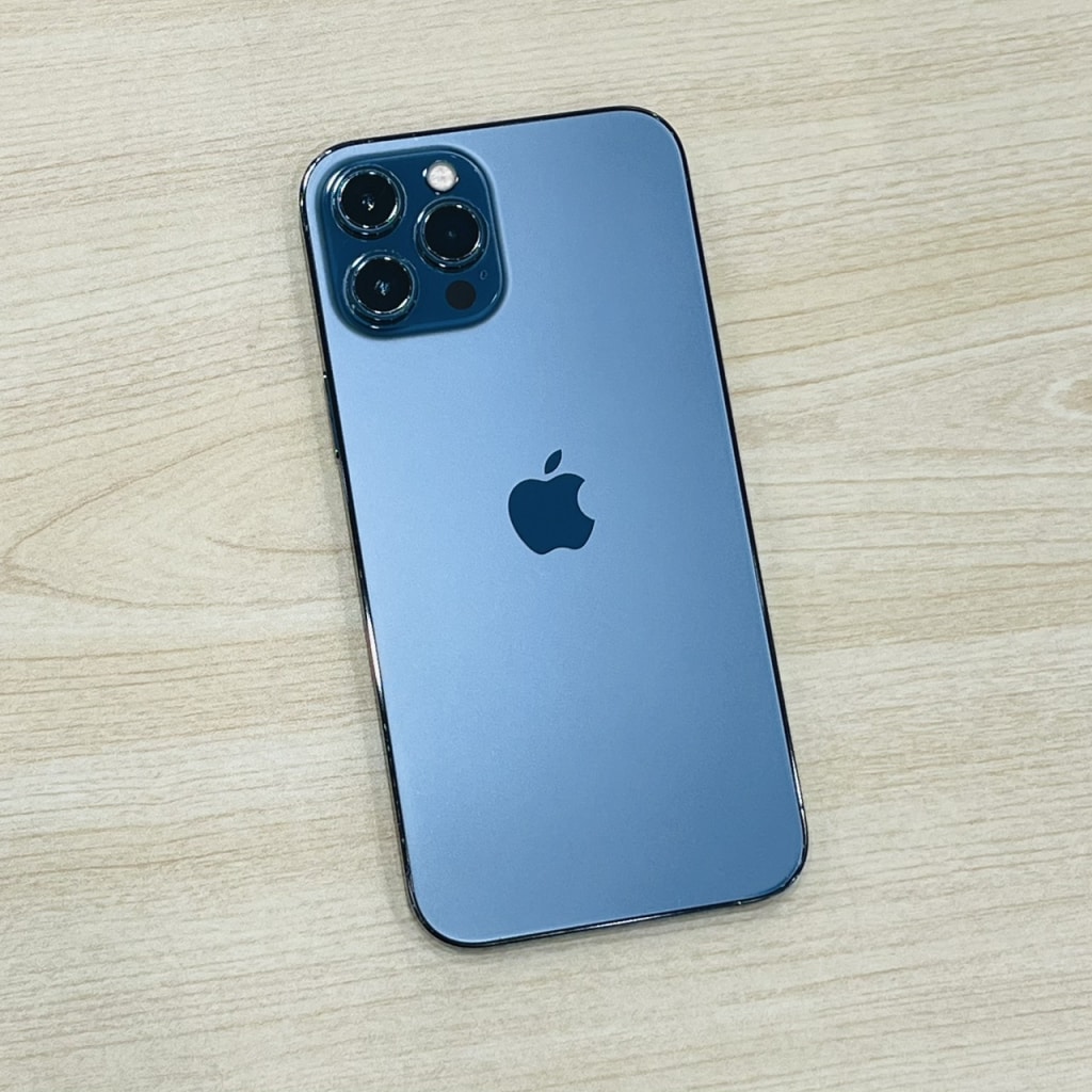 SIMロック解除(楽天モバイル) iPhone12 Pro 256GB パシフィックブルー MGMD3J/A