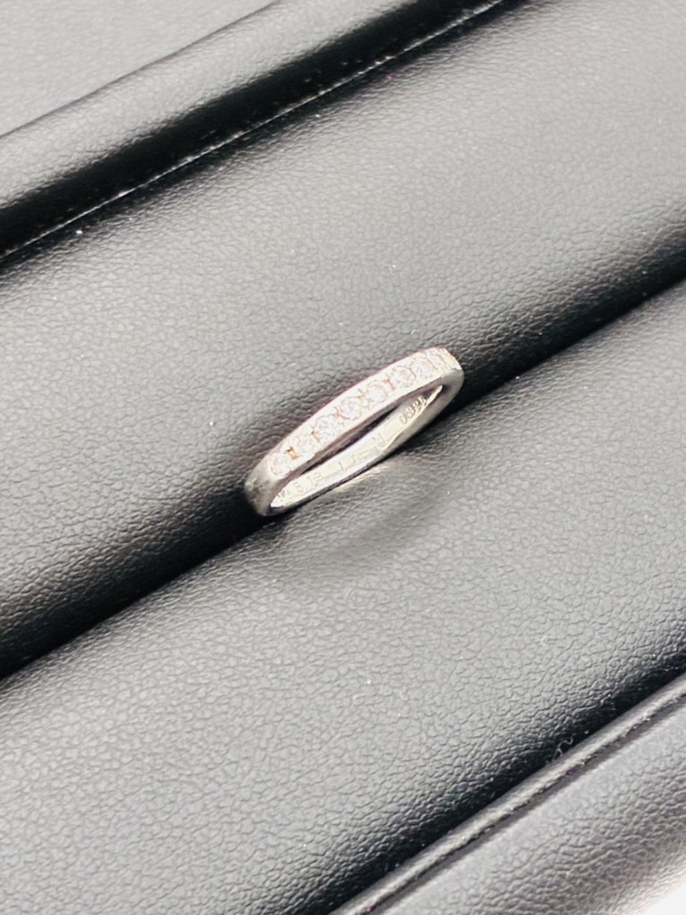 Pt900 メレダイヤリング