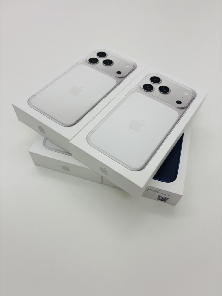iPhone17 Pro 256GB シルバー MG854J/A ディープブルー MG874J/A