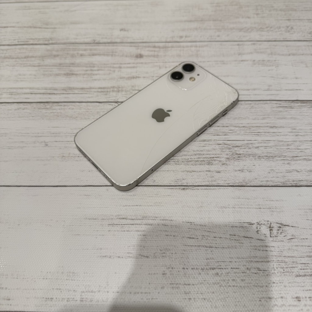 SIMロック解除(docomo)iPhone12mini 128GB ホワイト MGDM3J/A