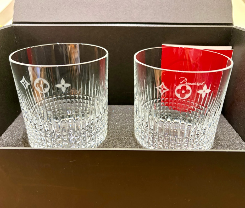 ルイヴィトン バカラ ペアグラス