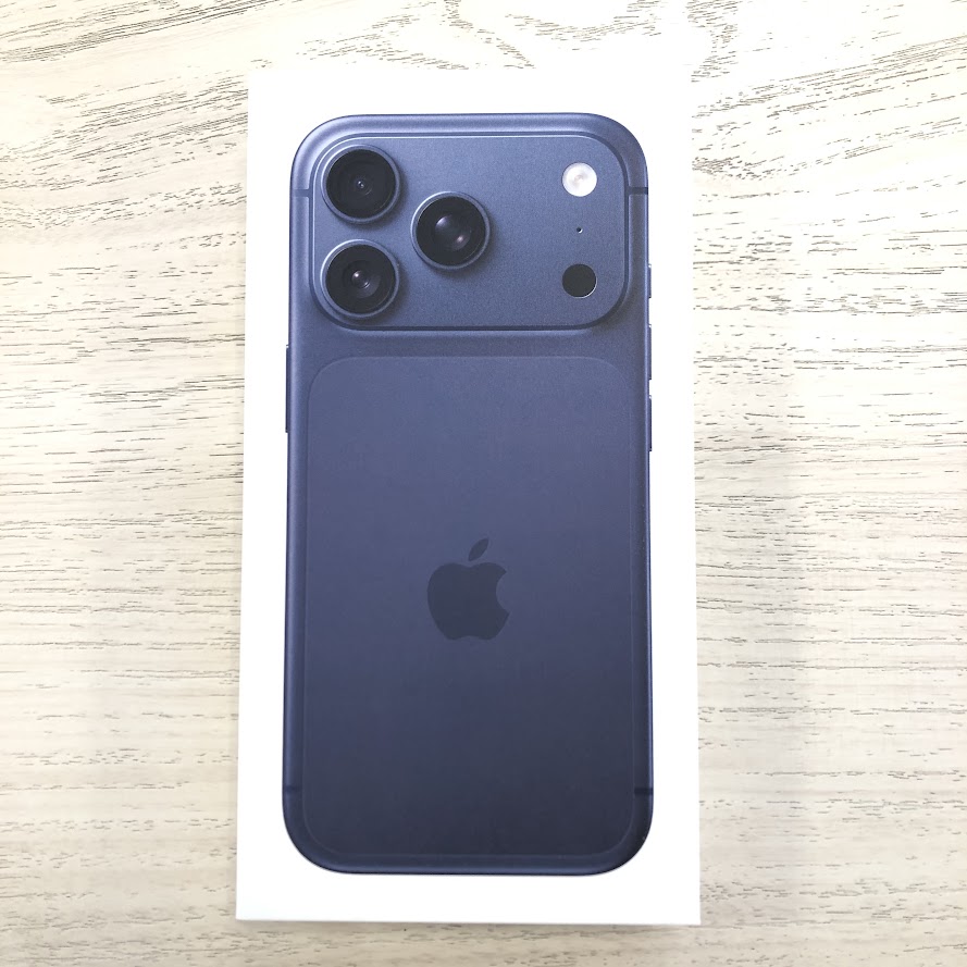 国内版SIMフリー iPhone17 Pro 256GB ディープブルー MG874J/A
