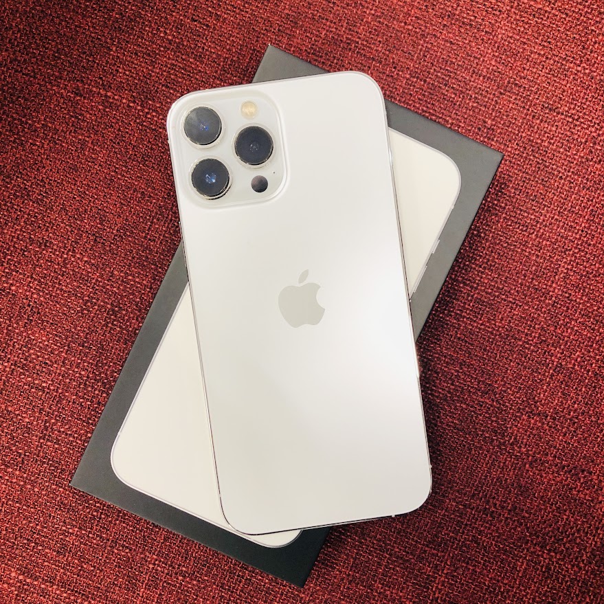 SIMロック解除(Softbank) iPhone13 ProMAX 128GB シルバー MLJ53J/A