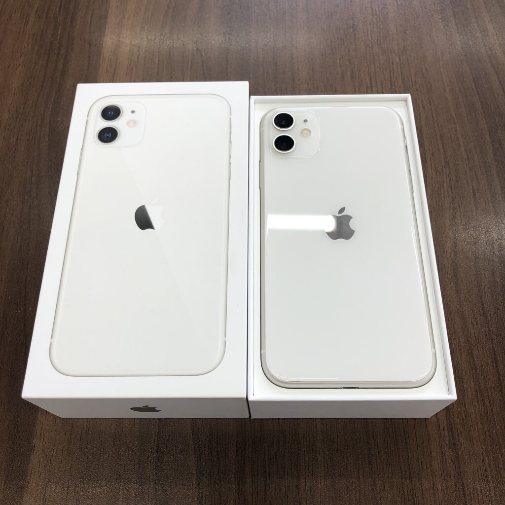 docomo/SIMロック解除 iPhone11 128GB ホワイト MWM22J/A