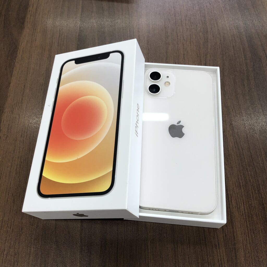 docomo/SIMロック解除 iPhone12mini 64GB ホワイト MGA63J/A