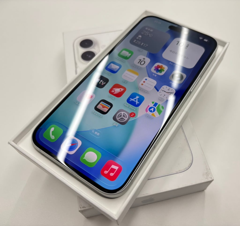 国内版SIMフリー iPhone16 Plus 128GB ホワイト MXVC3J/A
